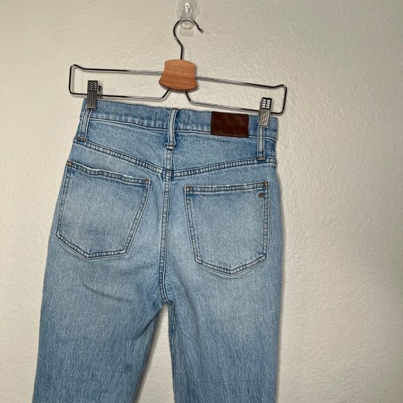 Madewell The Perfect Vintage Full-Length Jeans Light Wash Denim SIze 25P - Picture 5 of 13